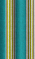 Modern Striped Home Décor Fabric By the Metre (Blue/ Green)