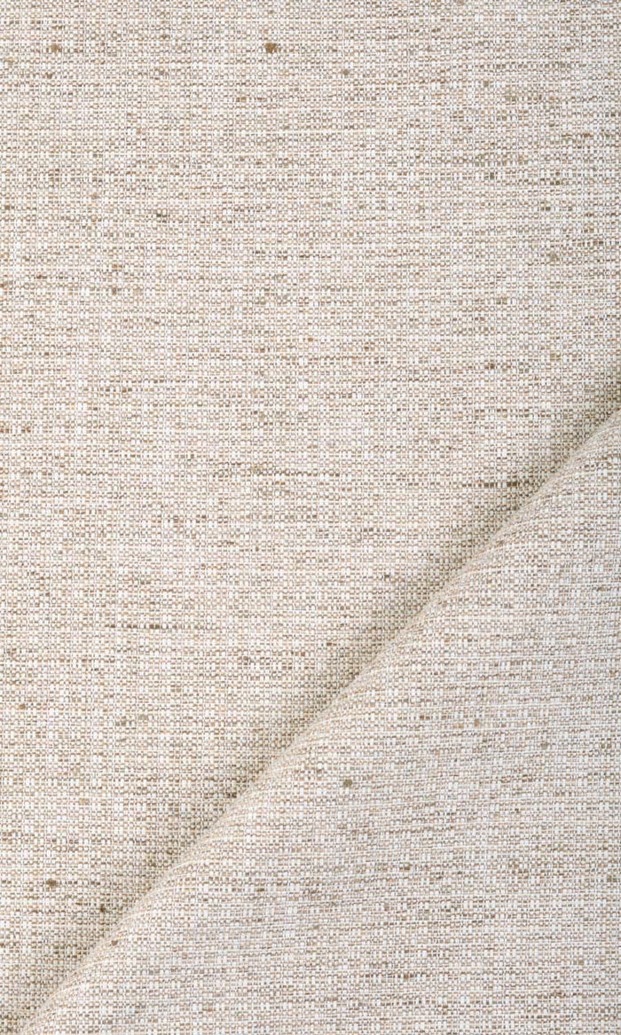 Textured Poly-Cotton Drapes for Living, Bedroom, Kitchen, Bathroom (Beige/ Cream)