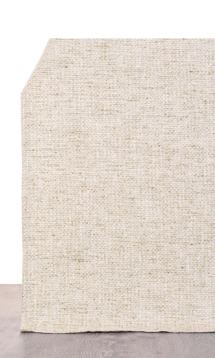 Textured Poly-Cotton Curtains / Drapes / Window Drapery Panels (Beige/ Cream)