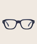 Johann Wolff Dessau Matte Black Glasses2 #color_navy