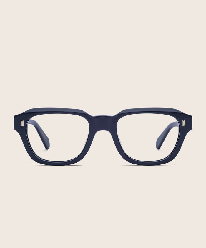 Johann Wolff Dessau Matte Black Glasses2 #color_navy