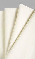 Linen Texture Curtains (Ivory)