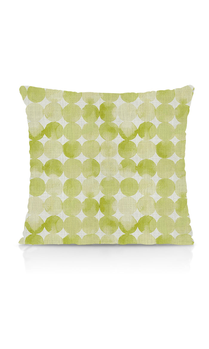 Printed Home Textile Fabric Material By the Metre (White/ Green)
