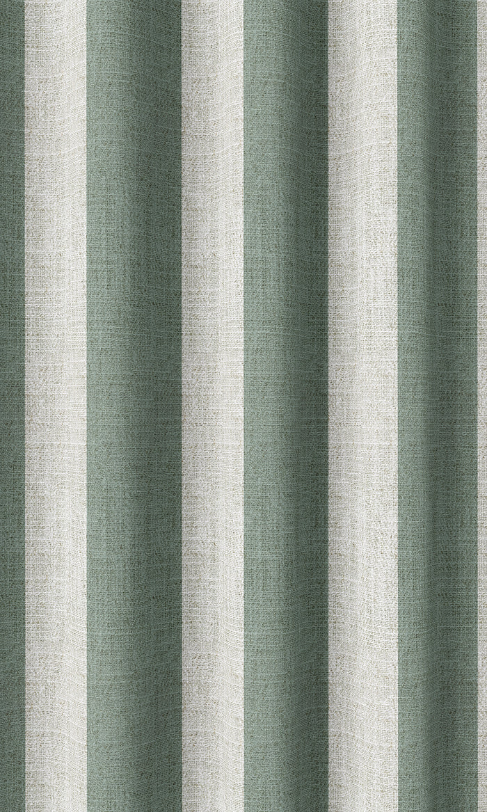 Geometric Print Curtains (Egg Blue/ White)