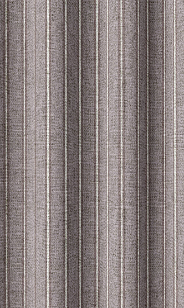 Modern Striped Curtains (Plum Purple)