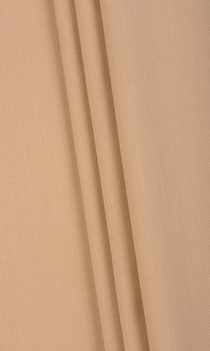 Poly-Cotton Curtain Panels for Living, Bedroom, Kitchen, Bathroom (Salmon)