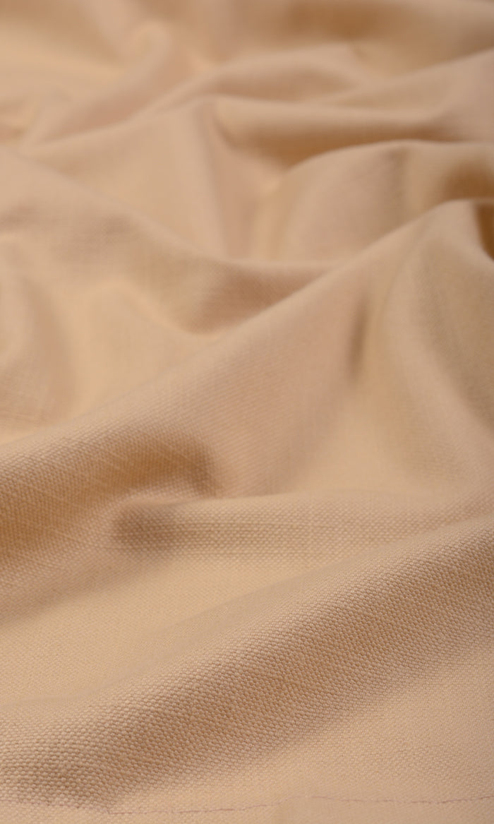 Poly-Cotton Curtains / Drapes / Window Drapery Panels (Salmon)