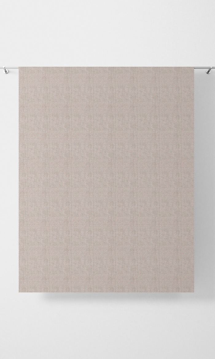 Herringbone Textured Curtain Panels (Pink) Extra Long Short Wide