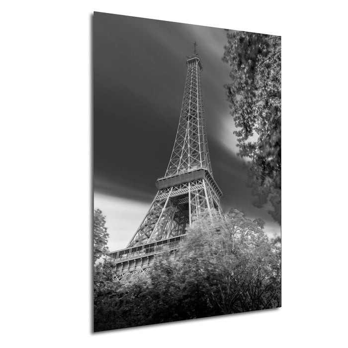 the Eiffel Tower, a famous landmark in Paris, France.