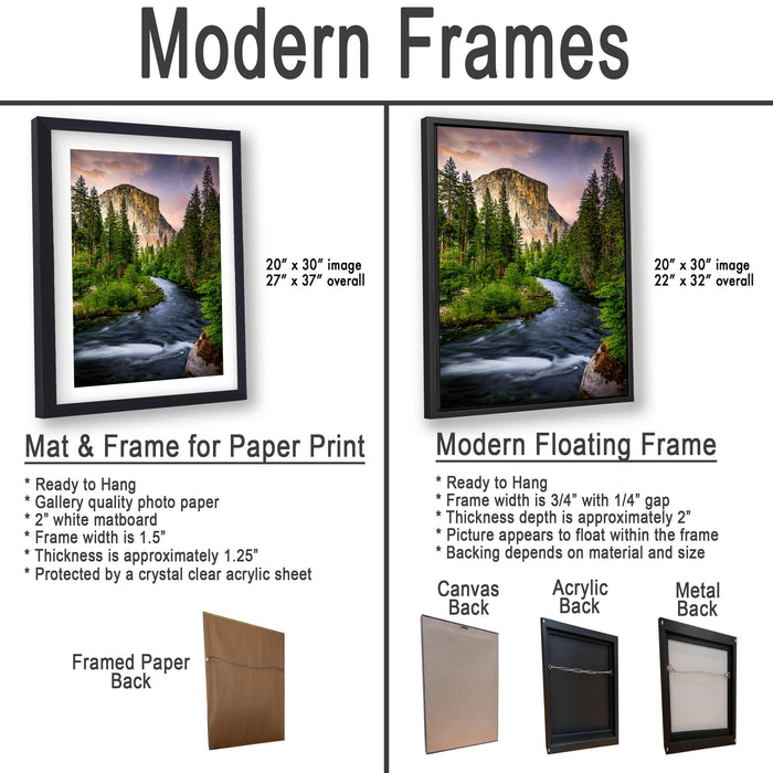 El Capitan Yosemite Print, Merced River Sunrise Wall Art, 24X36
