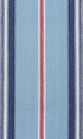 Cotton Curtain Panels (Red/ Blue)
