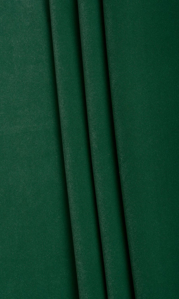 Velvet Home Textile Fabric Material By the Metre (Emerald Green)