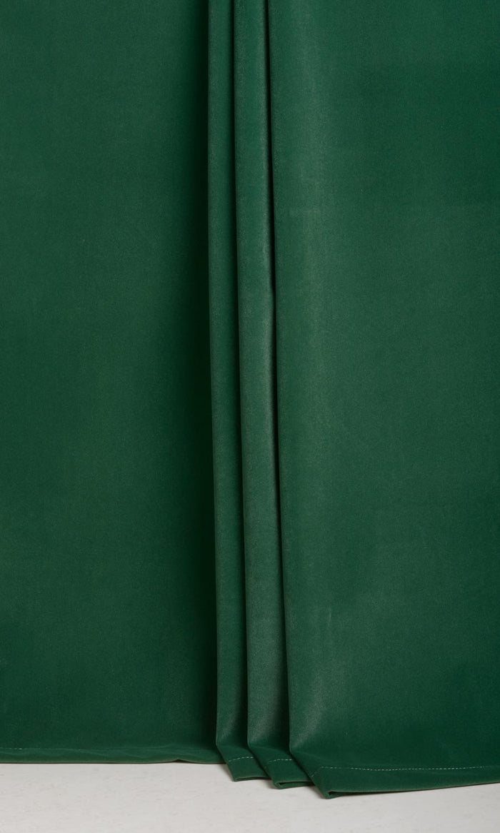 Velvet Fabric Material By the Metre (Emerald Green)