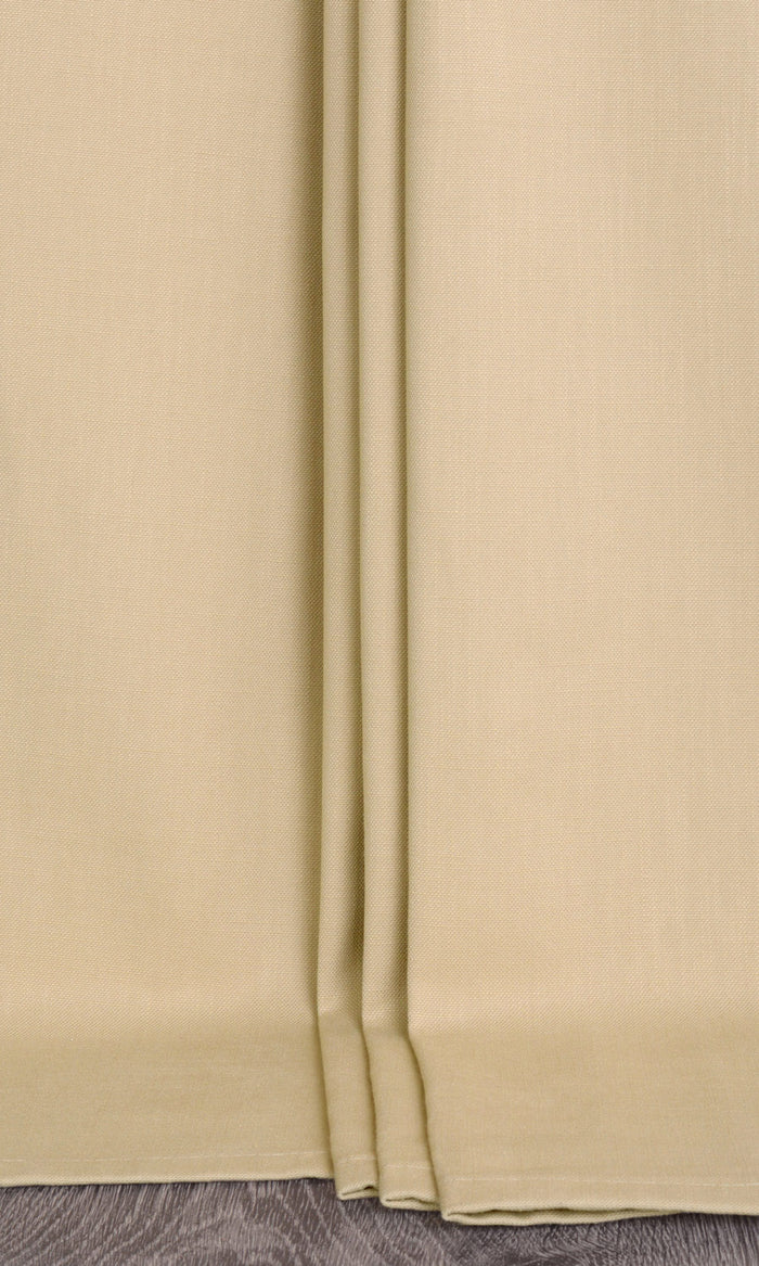 Poly-Cotton Home Textile Fabric Material By the Metre (Beige)
