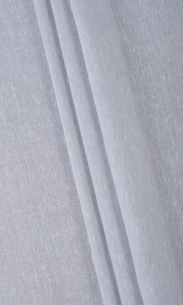 Plain Sheer Home Textile Fabric Material By the Metre (Gray)