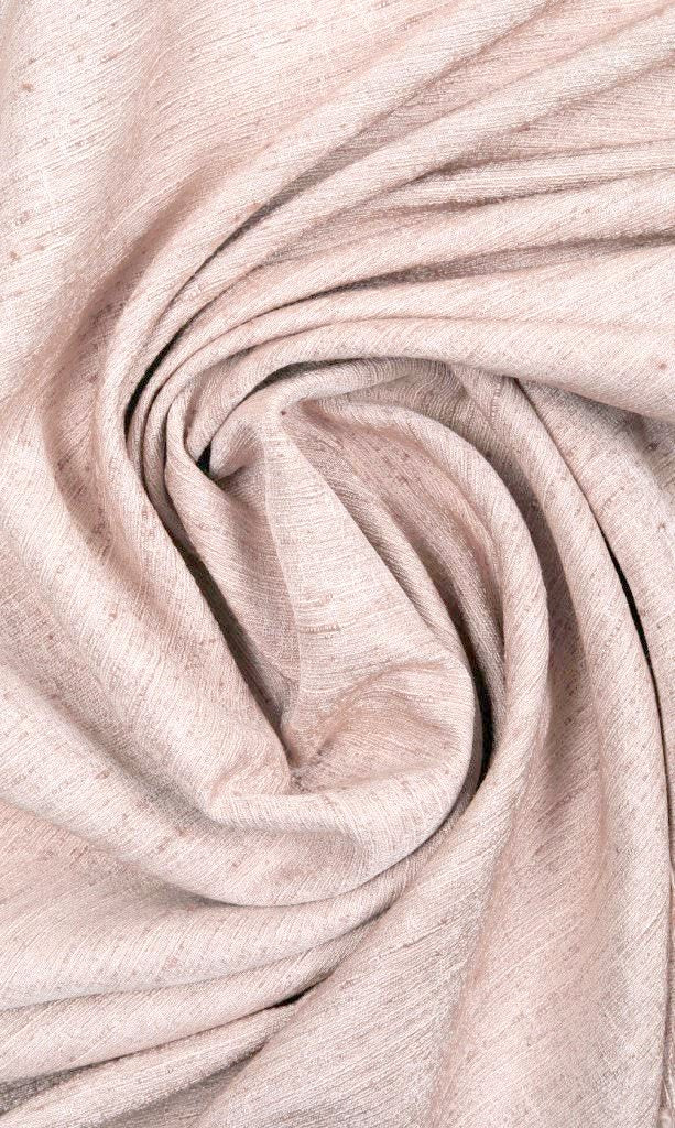 Silk Blend Home Décor Fabric By the Metre (Pastel Pink)