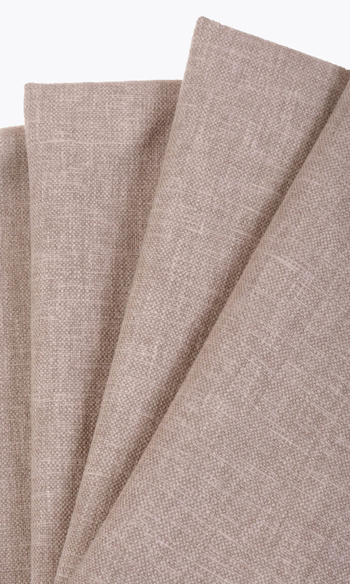 Linen Blend Curtains / Drapes / Window Drapery Panels (Pale Beige)