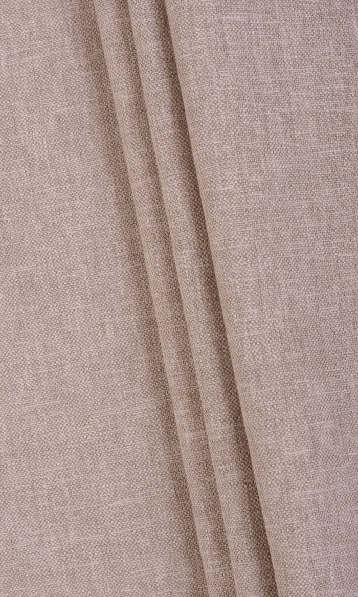 Linen Blend Made-to-Measure Curtains (Pale Beige)