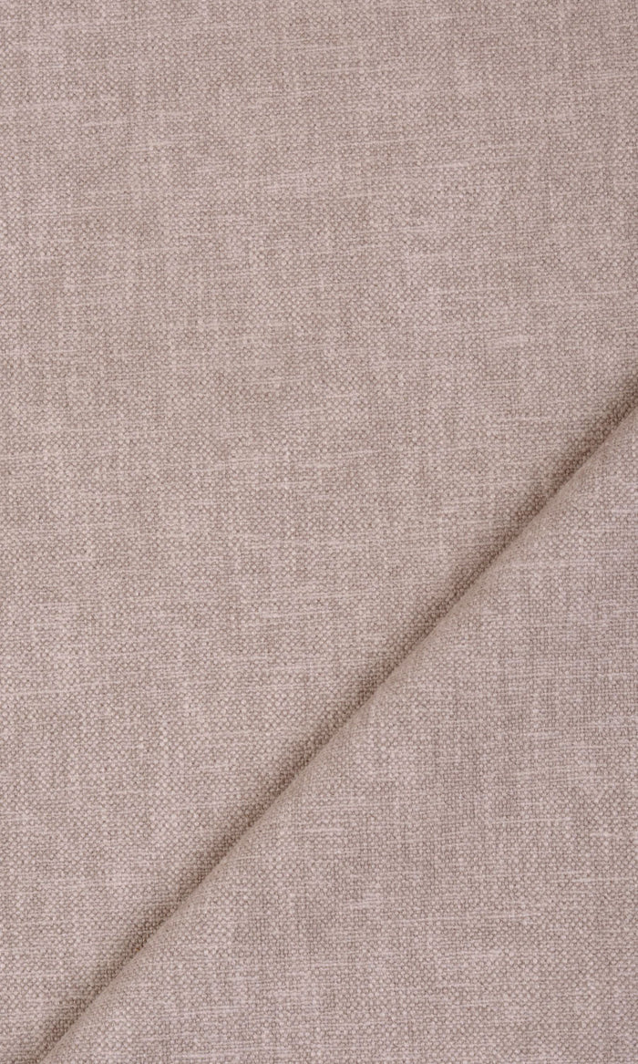 Linen Blend Any Size Style Curtains (Pale Beige)