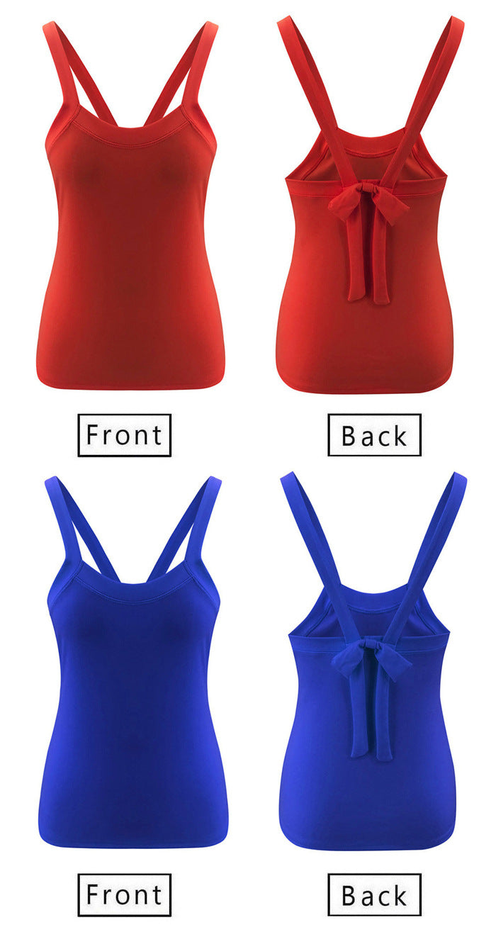 Fashion Print Halterneck Tank Top