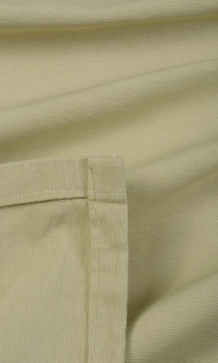 Cotton Curtain Panels for Living, Bedroom, Kitchen, Bathroom (Beige)