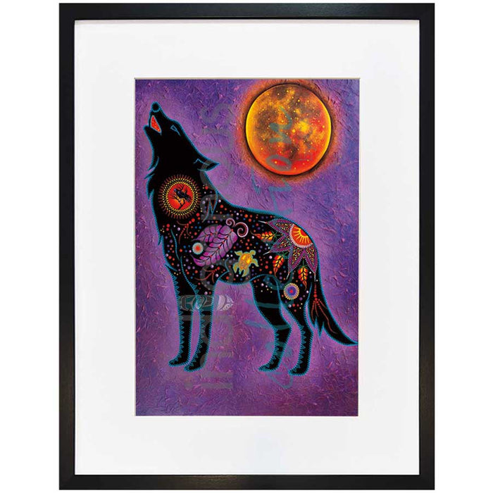 Tracey Metallic Fire Within Wall Art | Native Art Canada