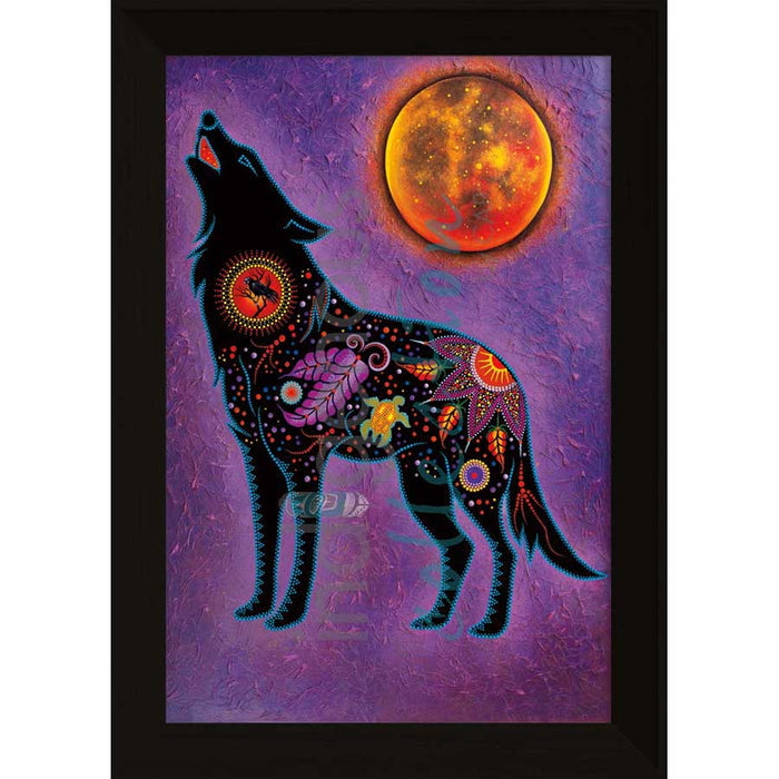 Tracey Metallic Fire Within Wall Art | Native Art Canada