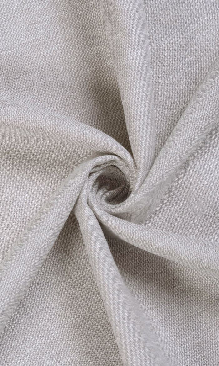 Linen Sheer Made-to-Measure Curtains (Ash Gray/ Abalone Gray)