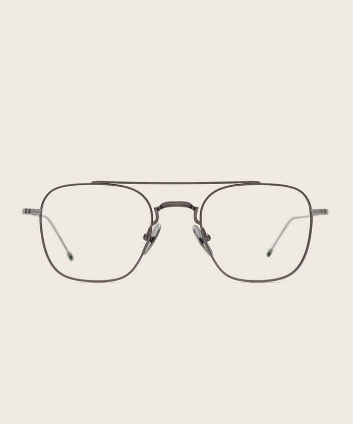 Johann Wolff Flieger Gunmetal Eyeglasses #color_gunmetal