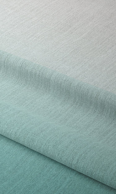 2-Tone Ombre Drapery (Turquoise Blue) Extra Long Short Wide