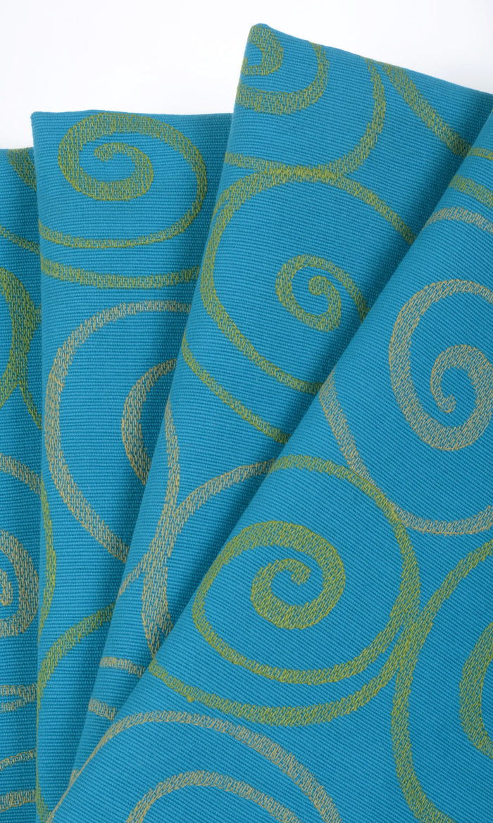 Cotton Home Textile Fabric Material By the Metre (Blue Cotton)