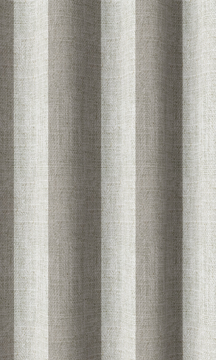Striped Home Décor Fabric By the Metre (Grey)