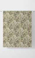 Floral Curtains (Grey/ Ivory)