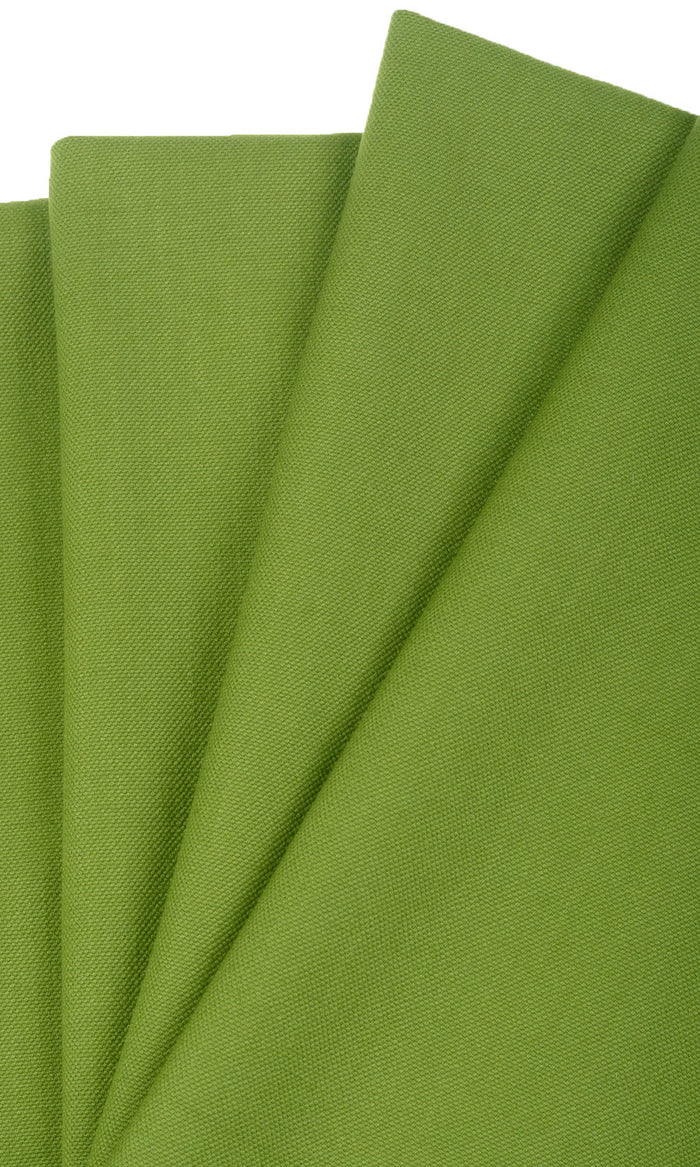 Cotton Curtain Panels for Living, Bedroom, Kitchen, Bathroom (Green)
