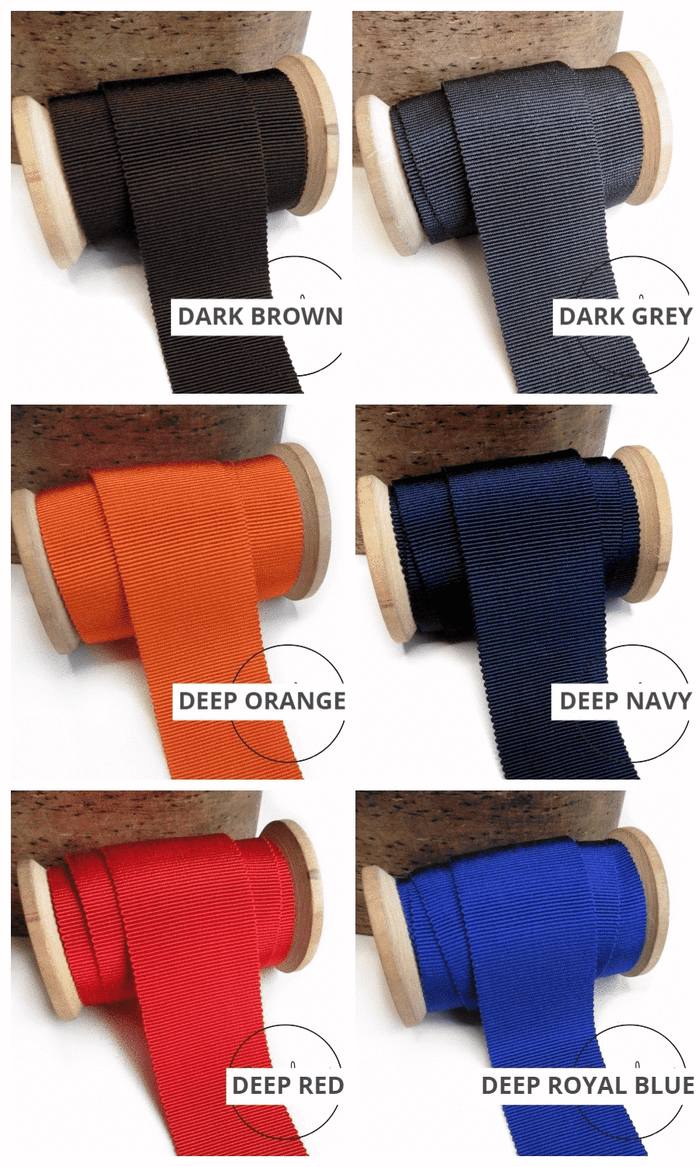 Drapery grosgrain ribbon trim/ border tape