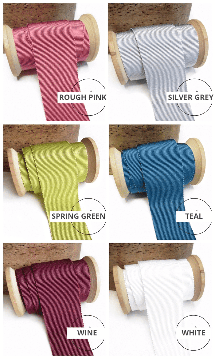 Grosgrain border ribbon trim