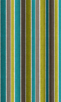 Striped Home Décor Fabric By the Metre (Blue/ Green)