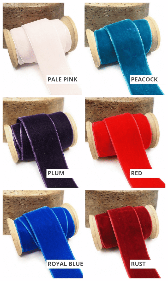 Velvet ribbon trim border drapery