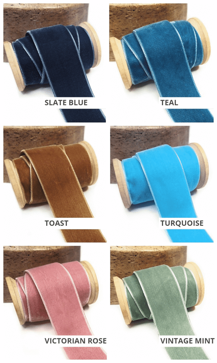 Decorative curtain velvet border trim
