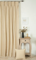 Cotton Home Décor Fabric By the Metre (Cream/ Beige)