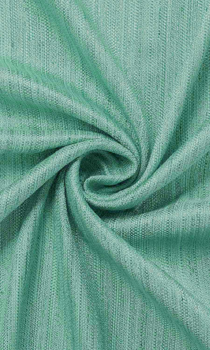 Faux Silk Curtains (Mint Green)