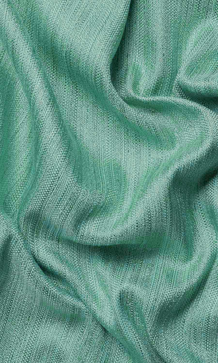 Faux Silk Curtains for Living, Bedroom, Kitchen, Bathroom (Mint Green)
