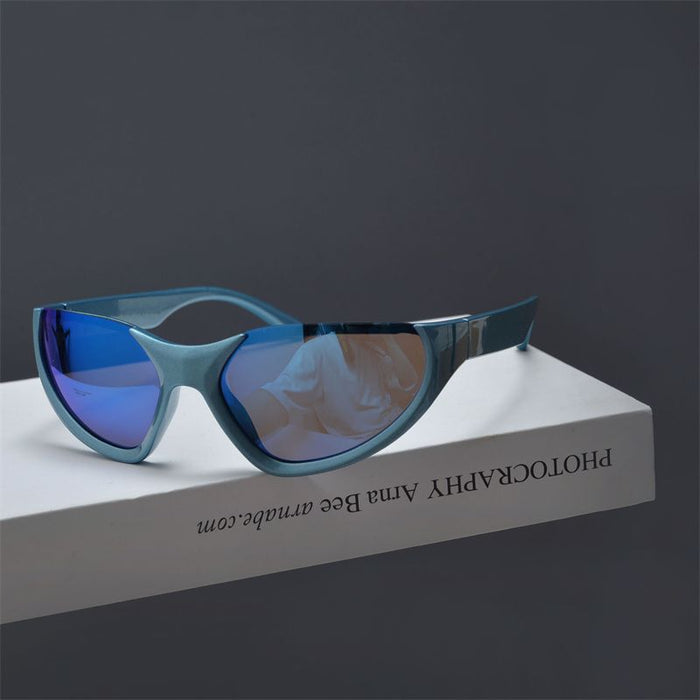 Blue Frame Blue Silver