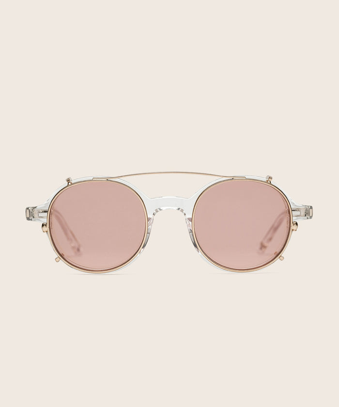 Johann Wolff Gatsby Gold Salmon Photochromic Clip #color_gold-salmon