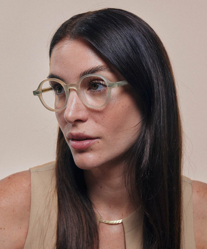 Johann Wolff Gatsby Cream Eyeglasses #color_cream