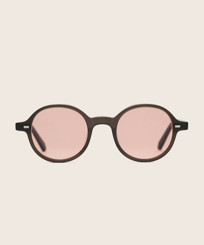 Johann Wolff Gatsby Matte Smoke Salmon Photochromic Sunglasses #color_matte-smoke-salmon