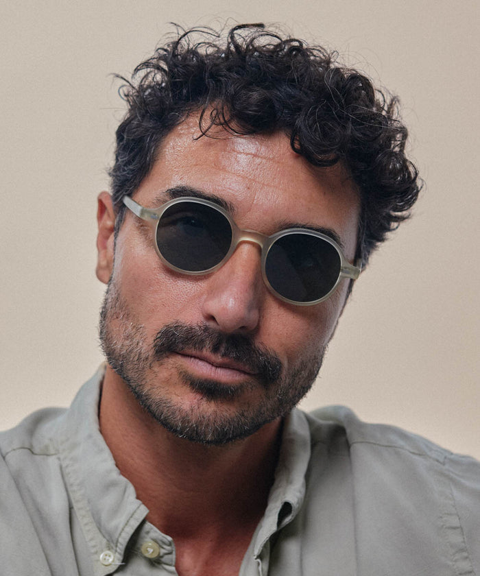 Johann Wolff Gatsby Cream Sunglasses #color_cream