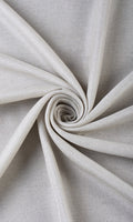 Plain Semi-Sheer Home Décor Fabric By the Metre (Silver Gray)