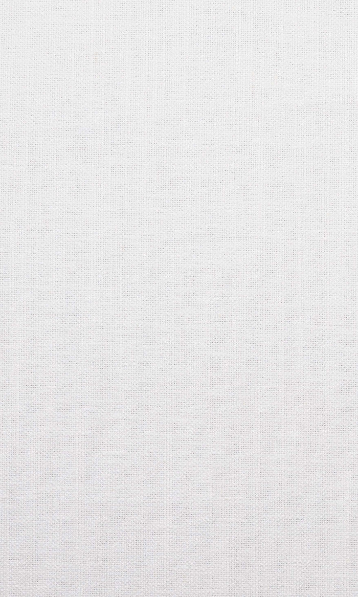 Linen Pinch Pleat, Rod Pocket, Eyelet Curtains (White)