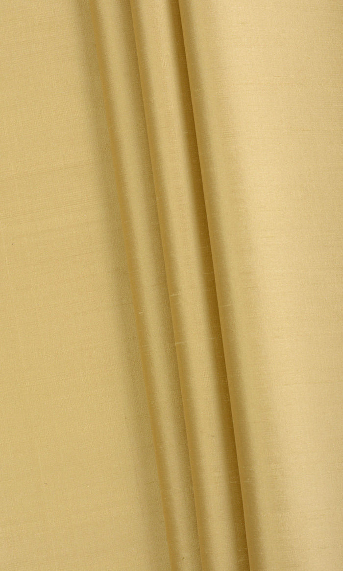 Shantung Silk Curtains / Drapes / Window Drapery Panels (Mustard Yellow)